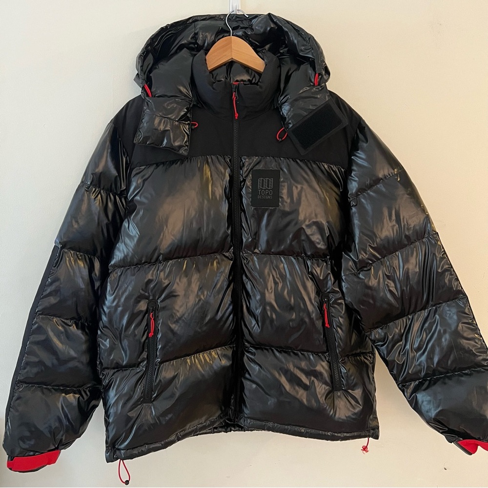 TOPO DESIGNS Black Puffer Jacket